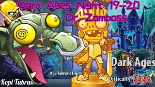 ☕️ Plants vs Zombies 2 Dark Ages Night 19, 20 End - Dr. Zomboss 🌱 Adventure