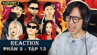 RAP VIỆT Mùa 2 2021 - Tập 13 | ViruSs Reaction