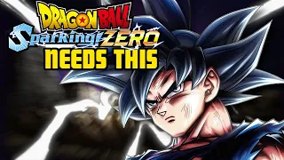 10 Features Dragon Ball Sparking Zero Needs!