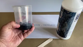 Fluid Acrylic Pouring - Mixing my Paint (Reference) - Paint/Pouring Medium Ratios