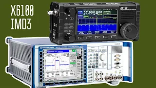 Динамический диапазон IMD3 измеряем у Xiegu X6100