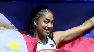 Kristina Knott Breaks Lydia De Vega's 33 year record | SEA GAMES 2019 Athletics