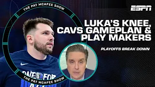 Brian Windhorst talks Doncic's knee injury, playoff plans & Cavs vs. Celtics 👀 | The Pat McAfee Show