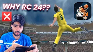 RC 24 - STAY AWAY FROM IT!! PLAYING FOR REAL CRICKET 24 FOR FIRST TIME!!!