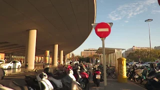 Sevilla - Santa Justa Train Station in Seville Spain