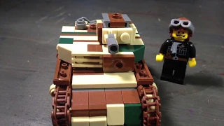 Lego world war 2 French tank moc