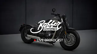 New Bonneville Bobber -  Reveal