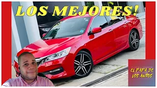 Los 3 mejores Honda Accord que puedes comprar.