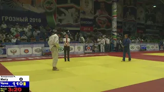 60 kg Камурзоев Р Янгульбаев К 01 08 2016 Т2 Первенство СКФО до 18 лет, ГРОЗНЫЙ 2016