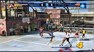 NBA STREET VOL.2 NEW SCHOOL vs OLD SCHOOL