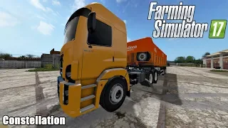 CONSTELLATION 25-370 CARREGADO FEAT CRAZY GAMER - Farming Simulator 17 | Mapa Baldeykino 1080p