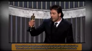 Javier Bardem wins Oscar for Best Supporting Actor-Extended video