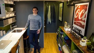 Tiny Apartment in Upper West Side New York | Micro Studio Apartment Tour | Never Too Small