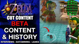 Zelda Majora's Mask Beta Unused Content & History | Zelda Cut Content