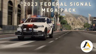 2023 Federal Signal Valor Mega Pack | JA Designs