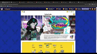 Neopets - New styling studio that makes your pet gain unconverted appearance (cosmetic item)