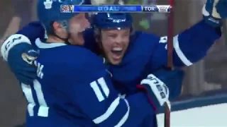 Andreas Johnsson scores his first NHL Goal! 3/17/2018 (Montreal Canadiens at Toronto Maple Leafs)