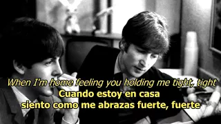 A hard day's night  - The Beatles (LYRICS/LETRA) [Original]