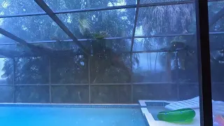 Florida Thunderstorm! Camera Shake! Largo, Florida