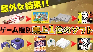 【ゲームハード歴史】各ゲーム機で一番売れたソフト解説！世界では意外なソフトが売れまくっていた！【売上】