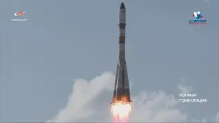 Запуск РН "Союз-2.1а" с ТГК "Прогресс МС-12