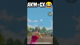 😬😂How To Control AKM+6x Recoil Easy in PUBG MOBILE😱😱 Tips and Tricks #shorts #short