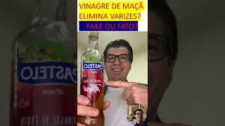 Vinagre de maça elimina varizes?