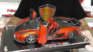 1/18 KOENIGSEGG REGERA FULL OPENING by Fronti-art Models - Full Review