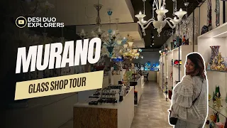 Venice - Murano Glass Shop Tour [4K] | Virtual Tour