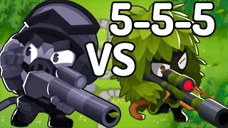 VTSG Elite Defender VS. 5-5-5 Sniper Monkey