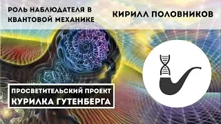 Роль наблюдателя в квантовой механике — Кирилл Половников