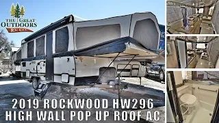 NEW 2019 FOREST RIVER ROCKWOOD HW296 Pop Up RV Camper Shower Toilet Combo Colorado Sales