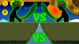 SUMMON X999999 SWORDSMAN LEAF VS X9999999 SWORDSMAN SUPER LEAF | STICK WAR LEGACY - KASUBUKTQ