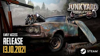 Junkyard Simulator - EA Launch Trailer (AVAILABLE NOW!)