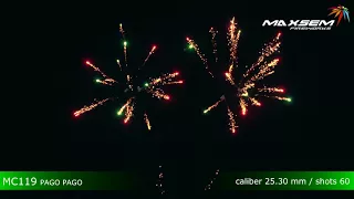 Maxsem Fireworks MC119 PAGO PAGO