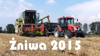 Żniwa 2015 | Claas_Zetor_PODKARPACIE |