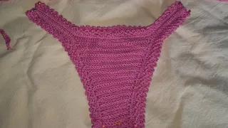 Segunda parte: bikini Barby #crochet #verão @elisacroche