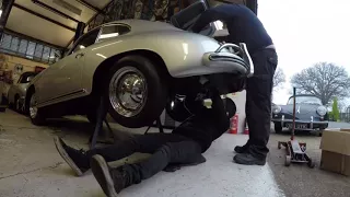 Porsche 356 Engine Removal in 30 seconds.....