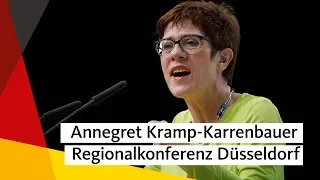 Regionalkonferenz Düsseldorf: Rede von Annegret Kramp-Karrenbauer