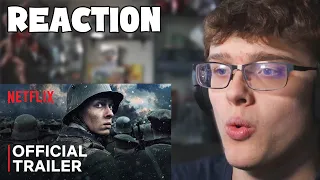 Draven's 'All Quiet on the Western Front (2022)' Official Trailer REACTION! (WOW)