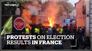 Protests against election result turn violent in Rennes
