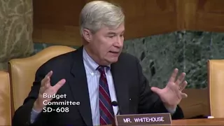 Whitehouse Remarks in Budget Hearing on CBO's Budget and Economic Outlook: Fiscal Years 2018-2028