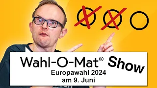 Diese Fraktion KANN NICHT LESEN! | Wahl-O-Mat Show Europawahl 2024 2/3