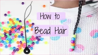 How to add Beads to Hair | DIY