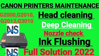 System Head Cleaning, Maintenance For Canon,G2010,G3010,G101,G1110,G3000,G4010,G4010 #NSHELPING 2022