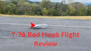 Xfly-Model T-7A Red Hawk 80mm: Flight Review/Top Speed