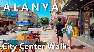 Alanya City Center Walking Tour Turkey 4K🇹🇷