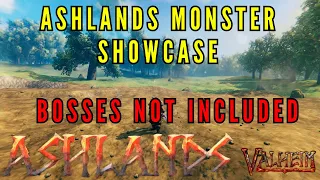 Valheim Ashlands - All new regular monsters (no bosses included)