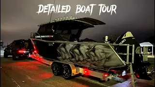 CUSTOM 8.5M HARDTOP BOAT TOUR | Oceanic Fabrication | Excessive Fishing