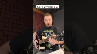 🎸 Как я учу песню